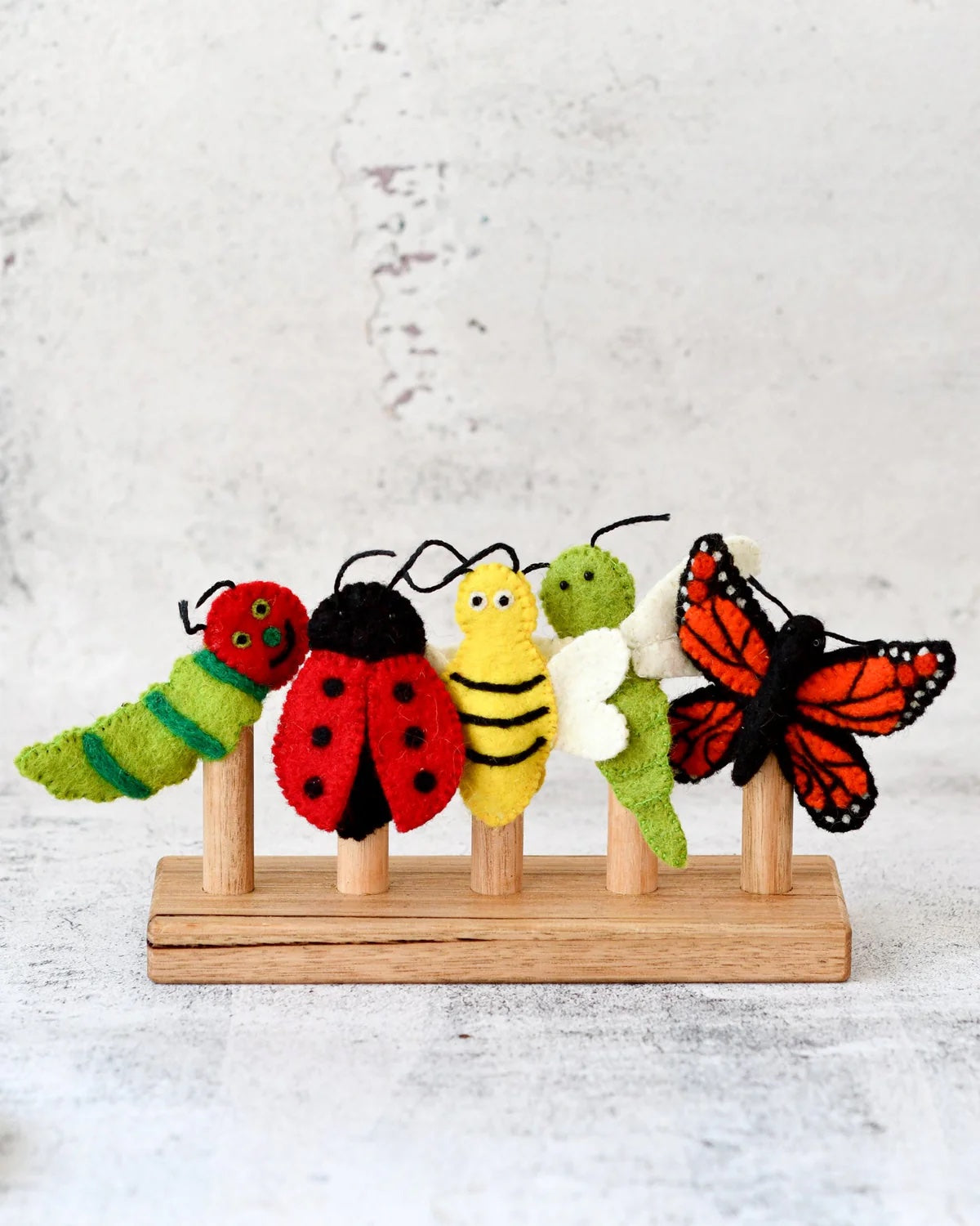 Insects & Bugs Finger Puppet Set