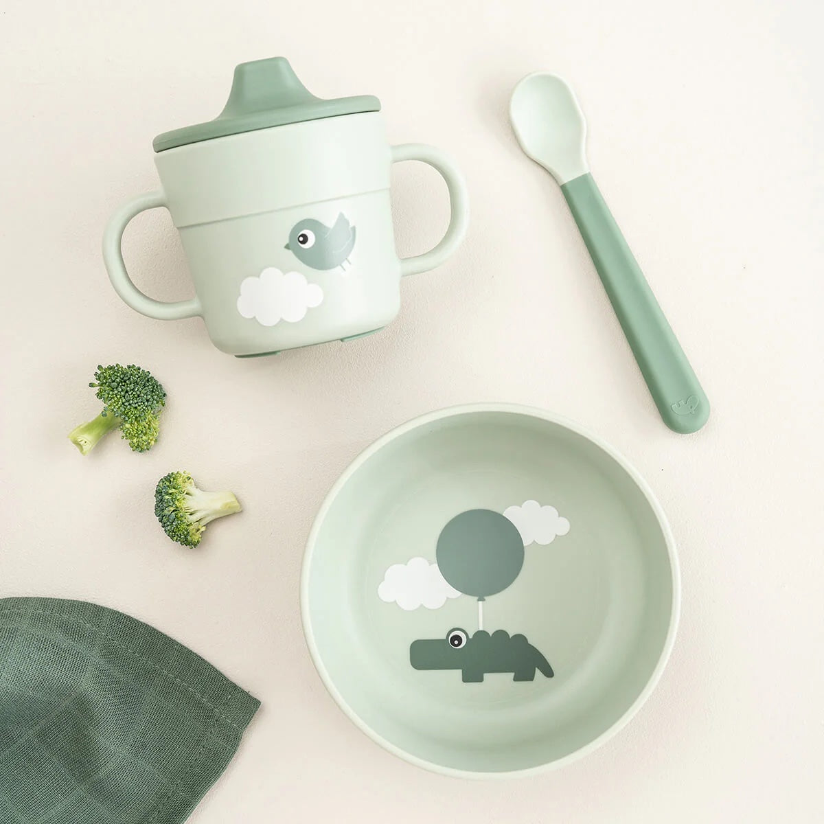 Foodie First Meal Set / Green