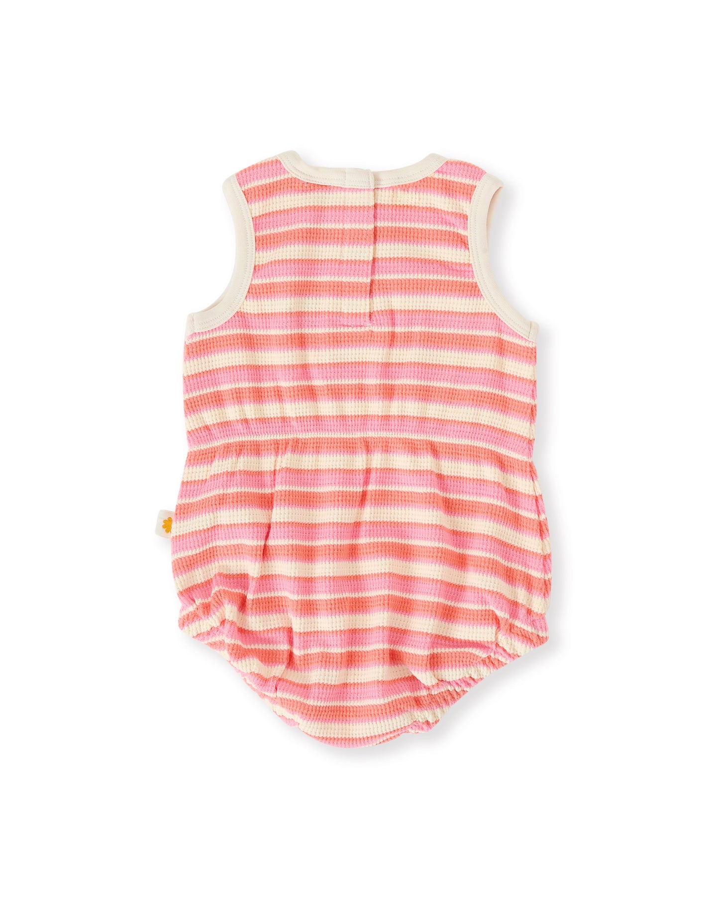 Watermelon Stripe Bubble Romper