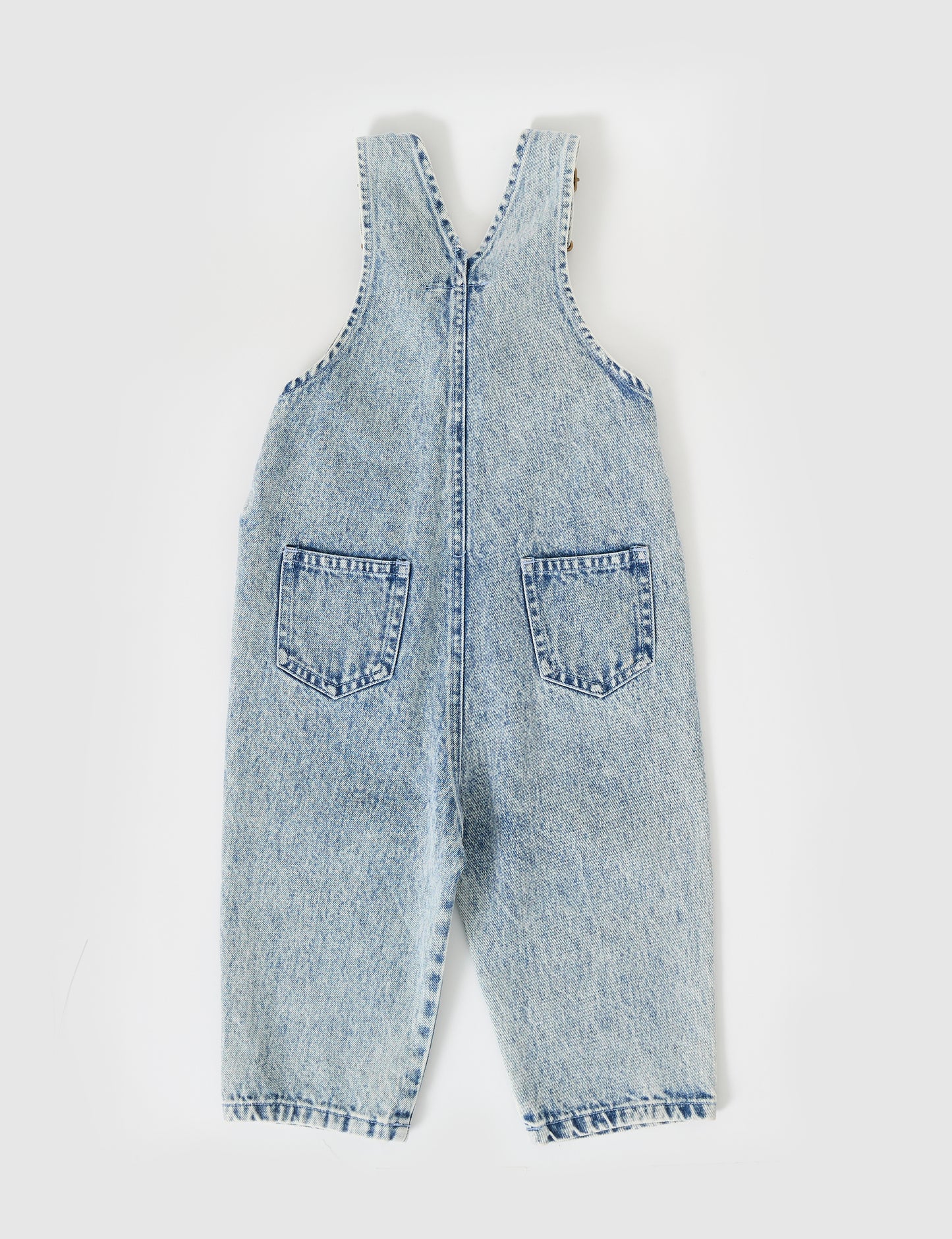 Austin Vintage Washed Denim Overalls