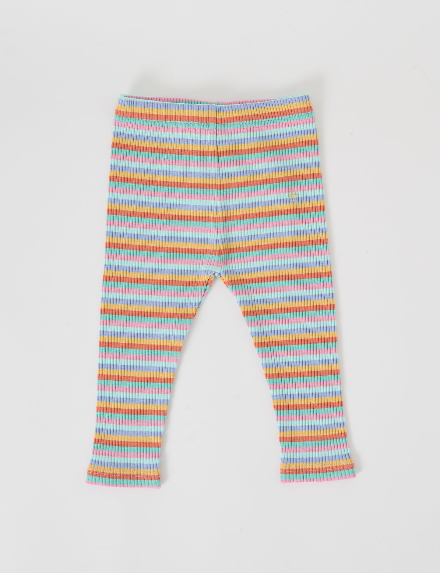 Candy Stripe Rib Leggings