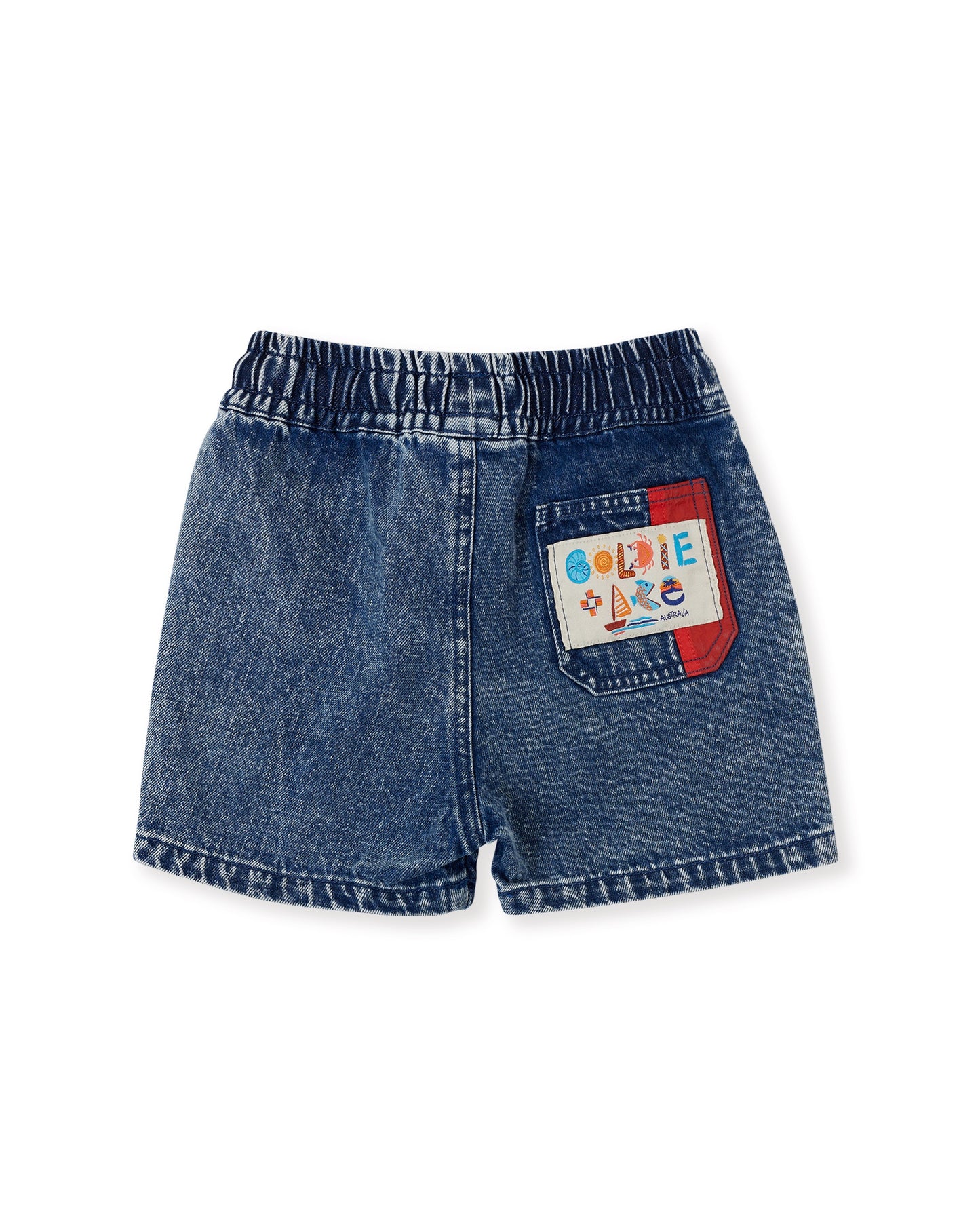 Noah Denim Shorts / Primary Pop