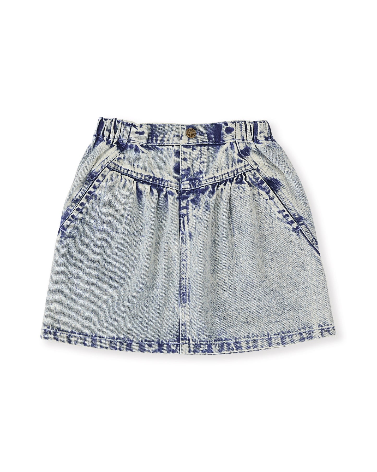 Esta A-Line Denim Skirt
