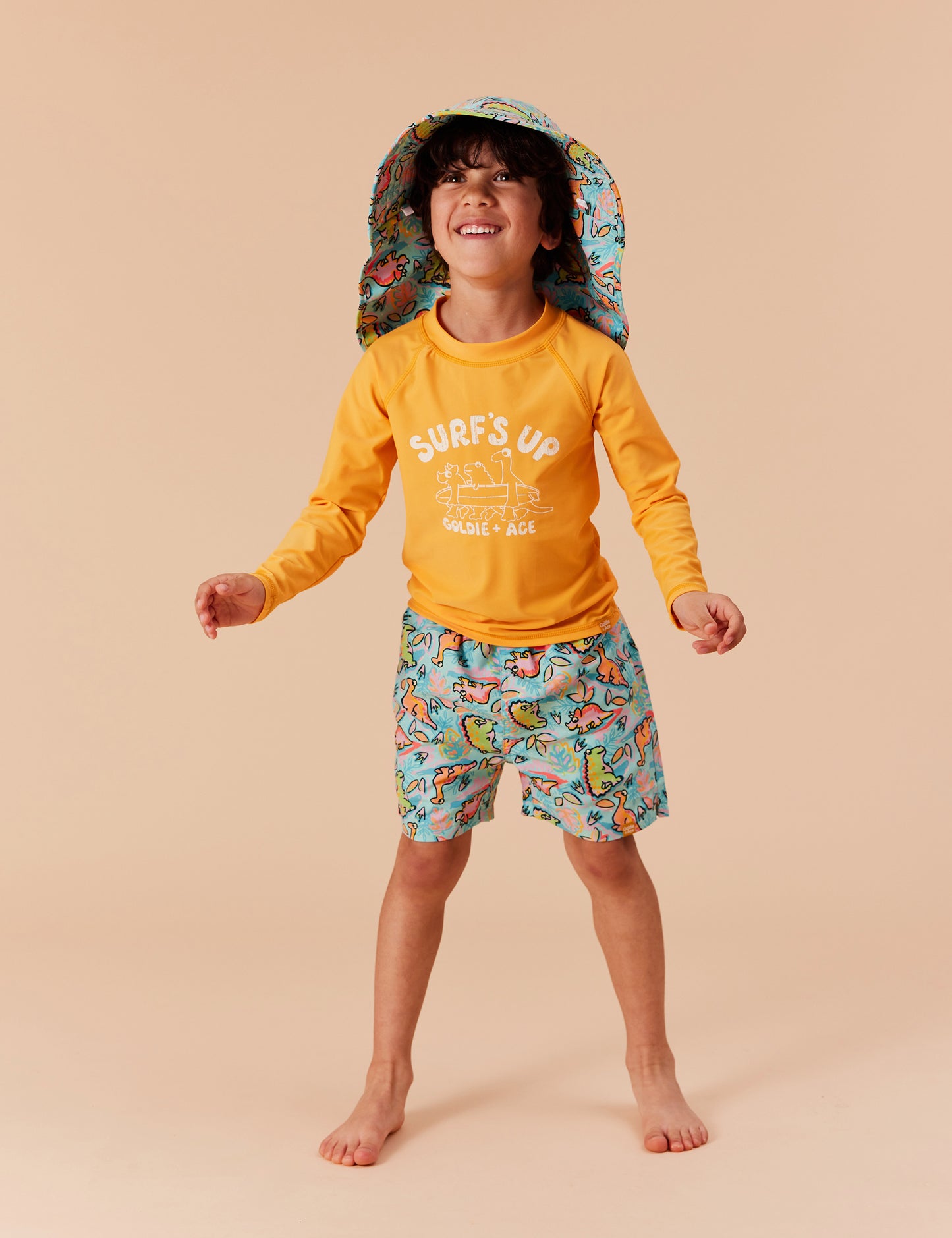 Dino Jungle Board Shorts