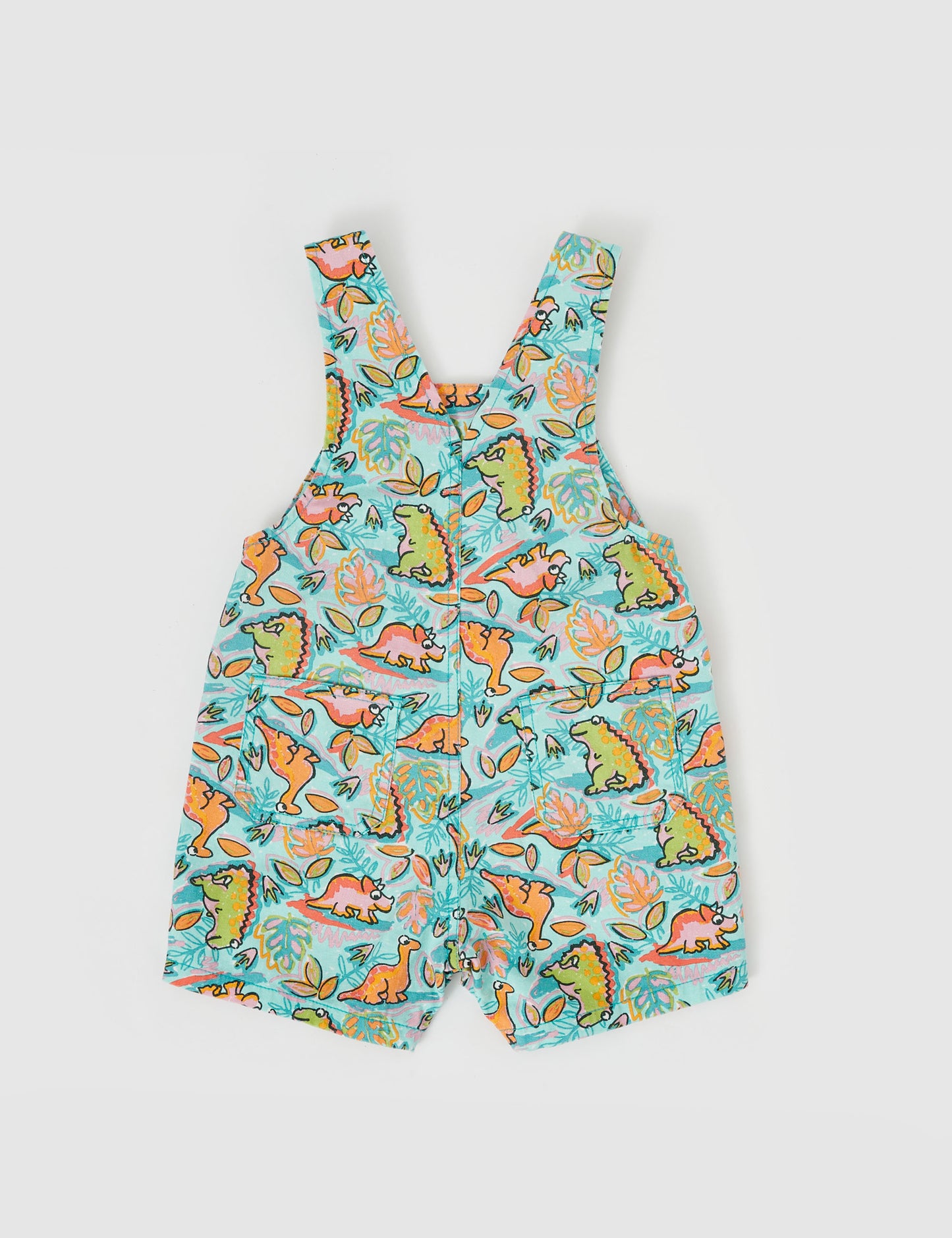 Burton Dino Jungle Denim Overalls