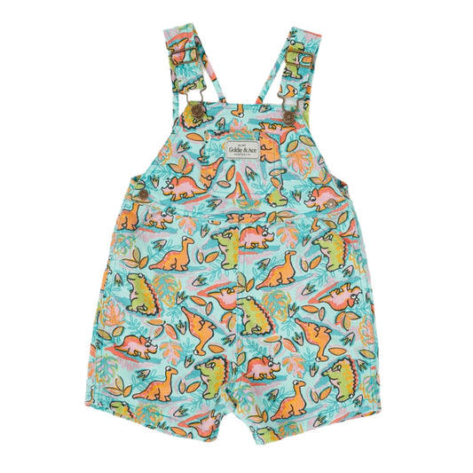 Burton Dino Jungle Denim Overalls