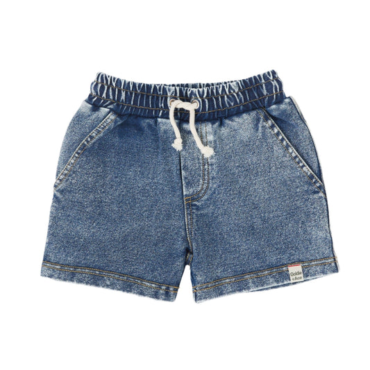 Noah French Terry Denim Look Shorts