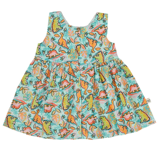 Dino Jungle Wendy Linen Dress