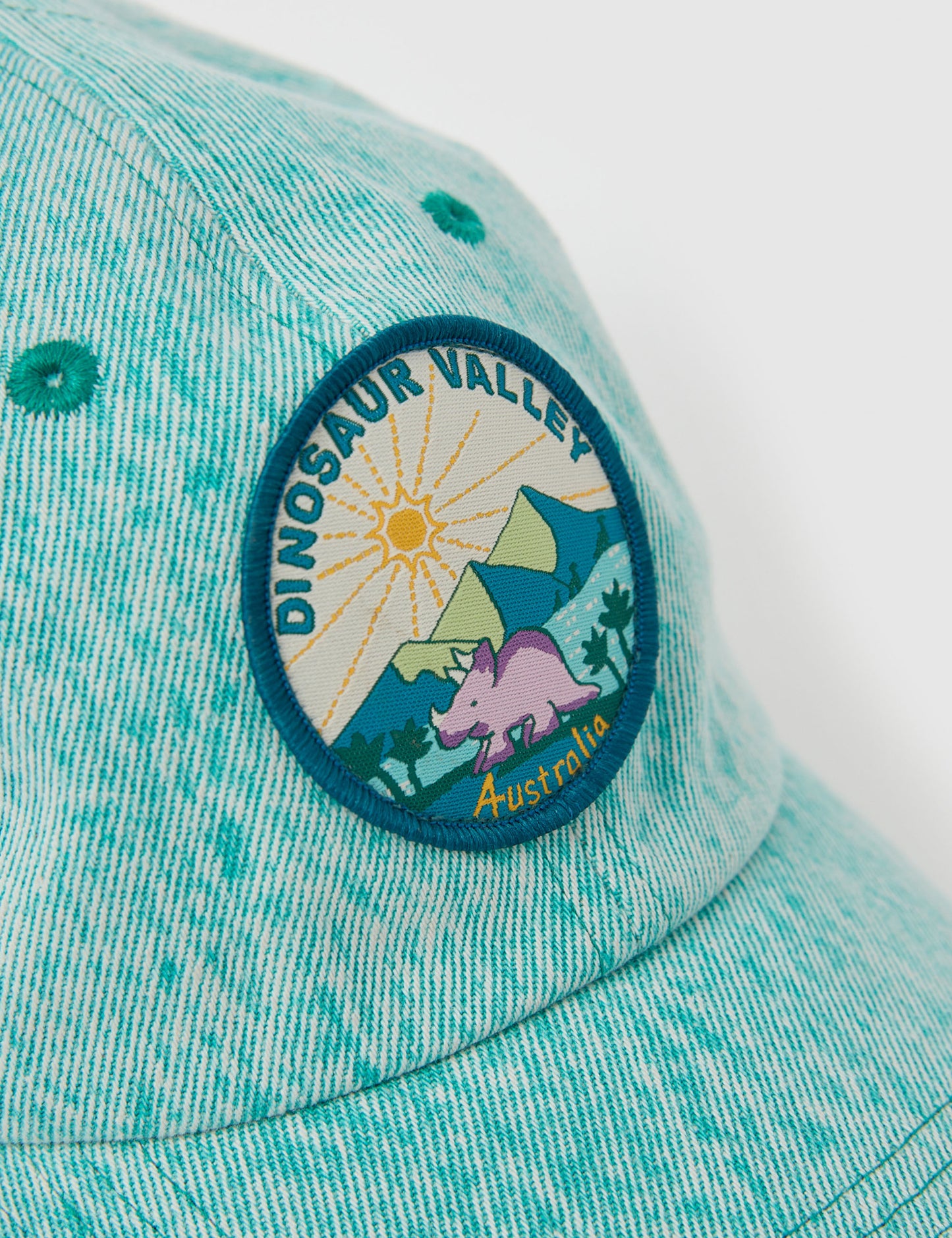 Tate Dino Valley Denim Cap