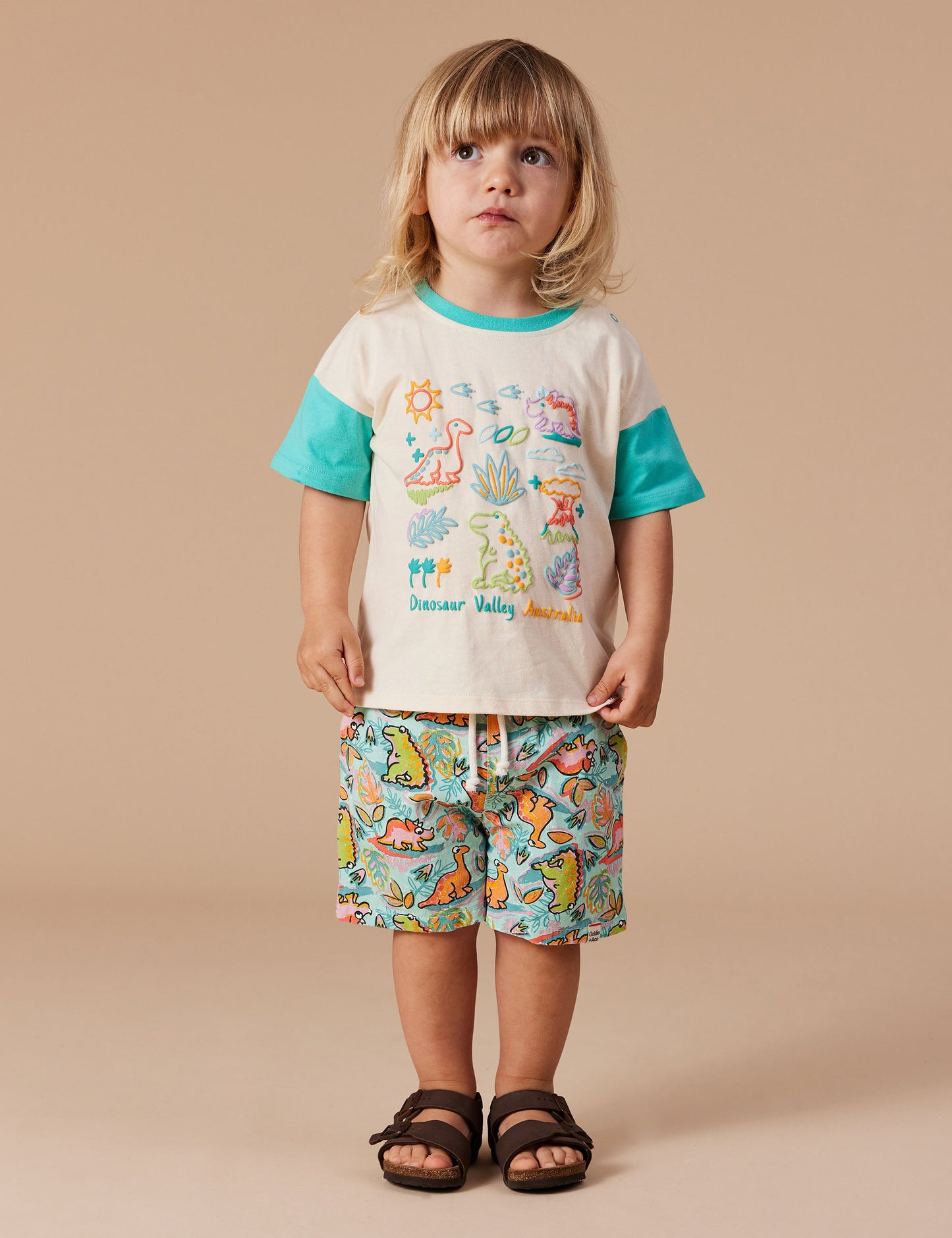 Dino Jungle Noah Denim Shorts