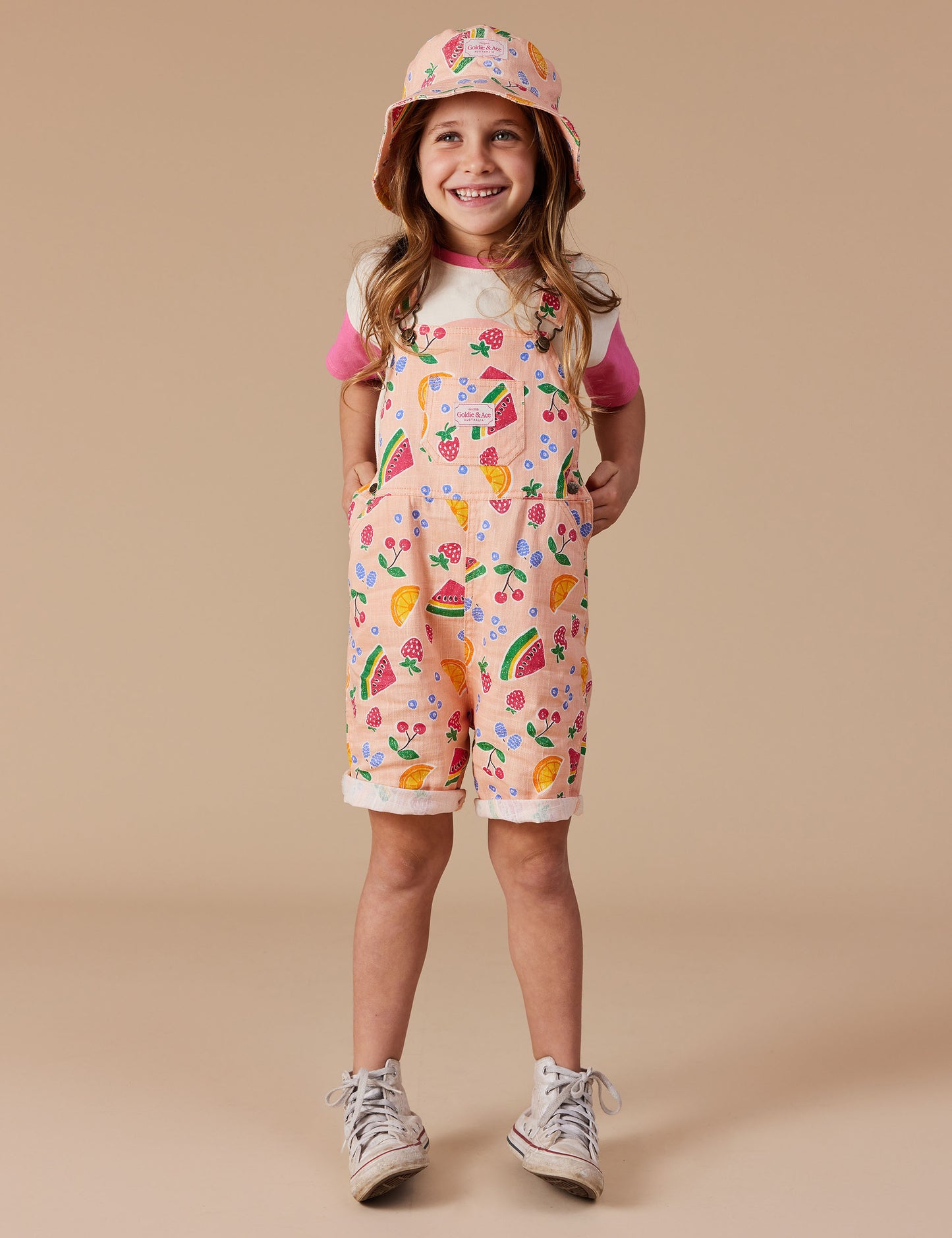 Burton Fruit Salad Linen Overalls