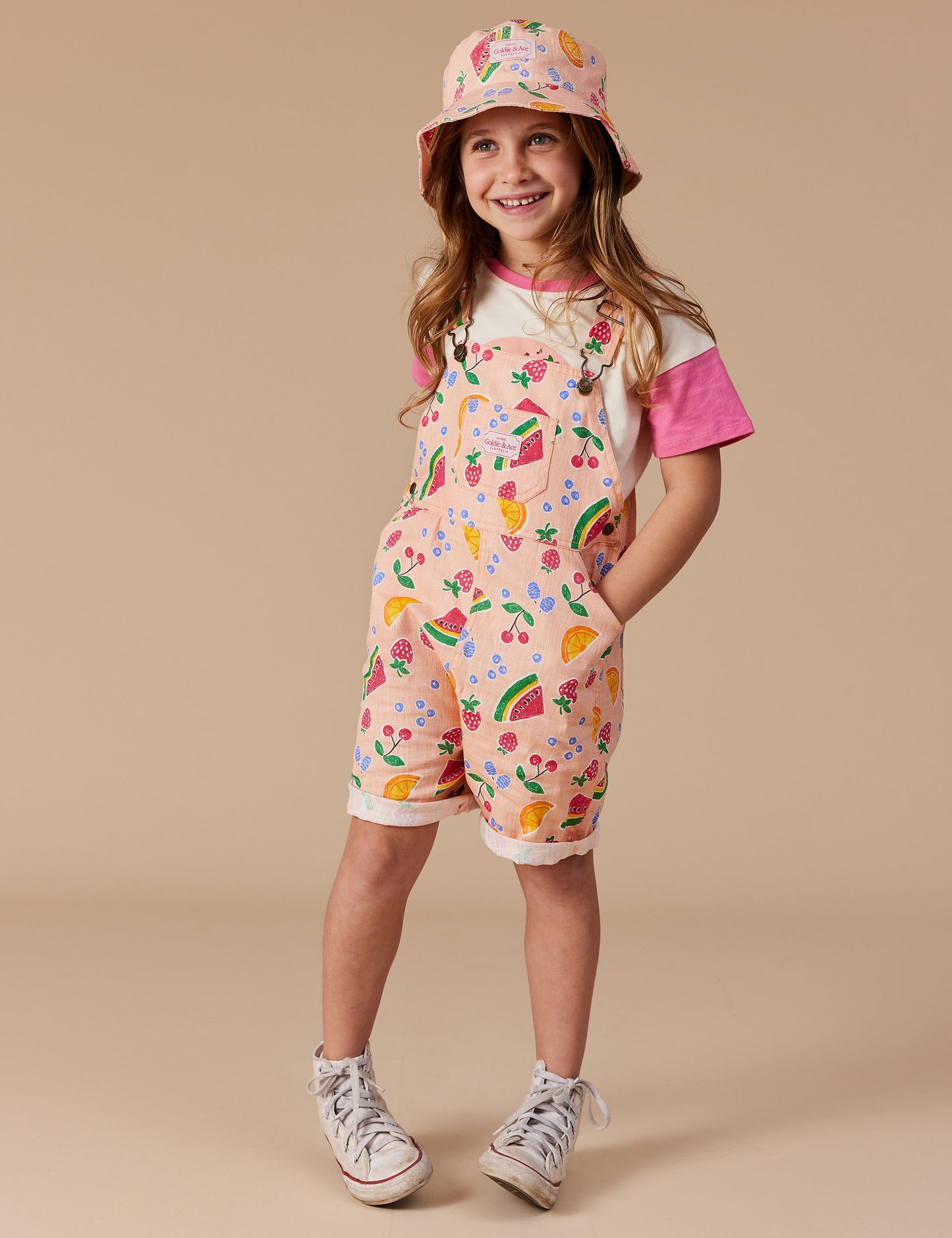 Burton Fruit Salad Linen Overalls