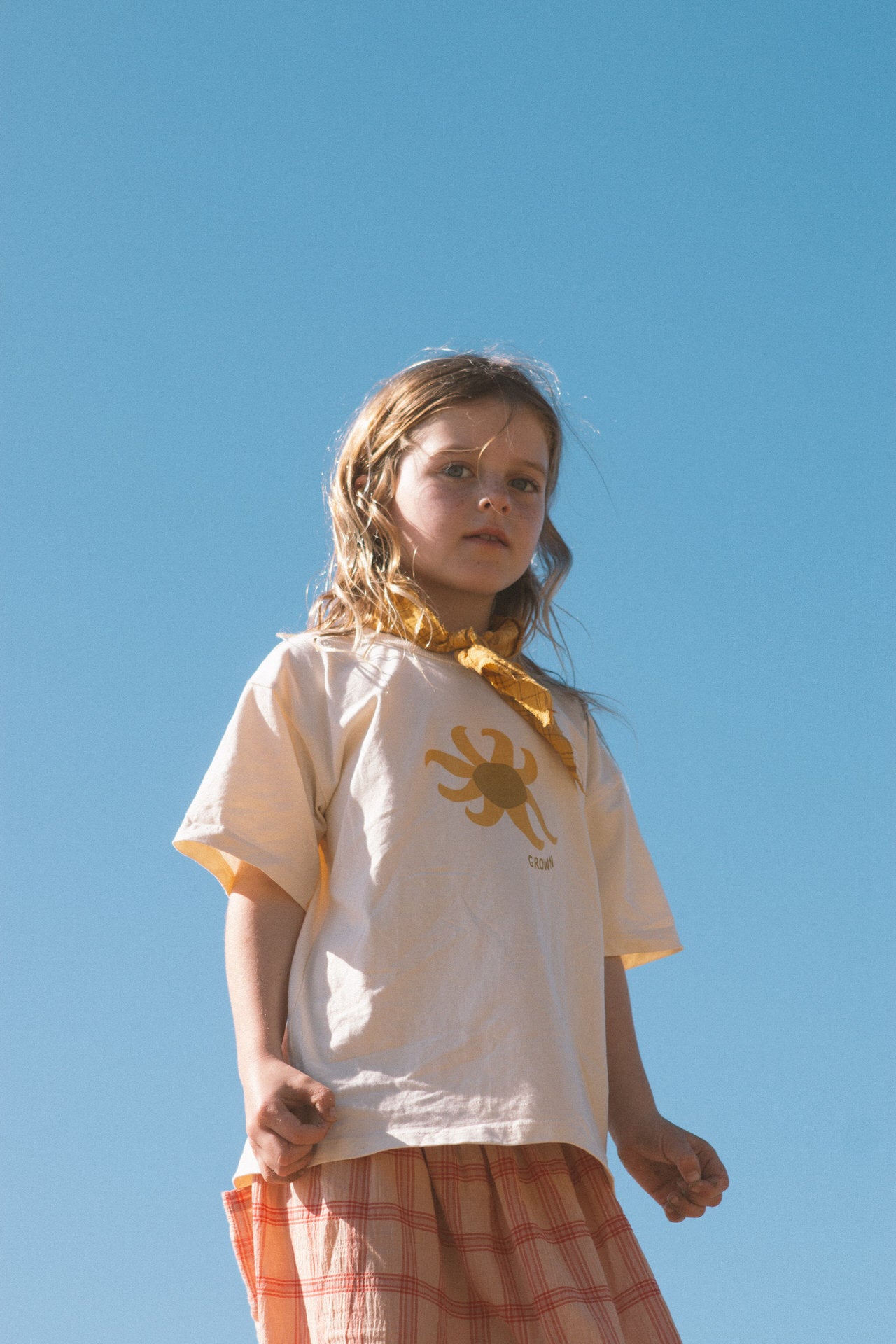 Organic Sunny Tee / Milk