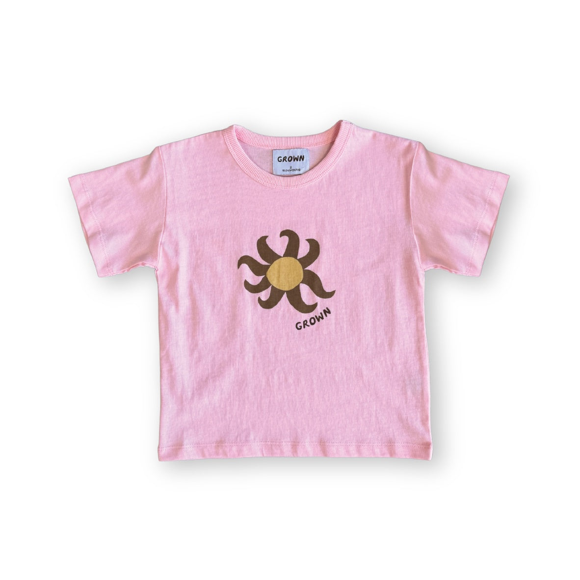 Organic Sunny Tee / Pinky