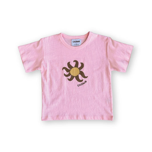 Organic Sunny Tee / Pinky