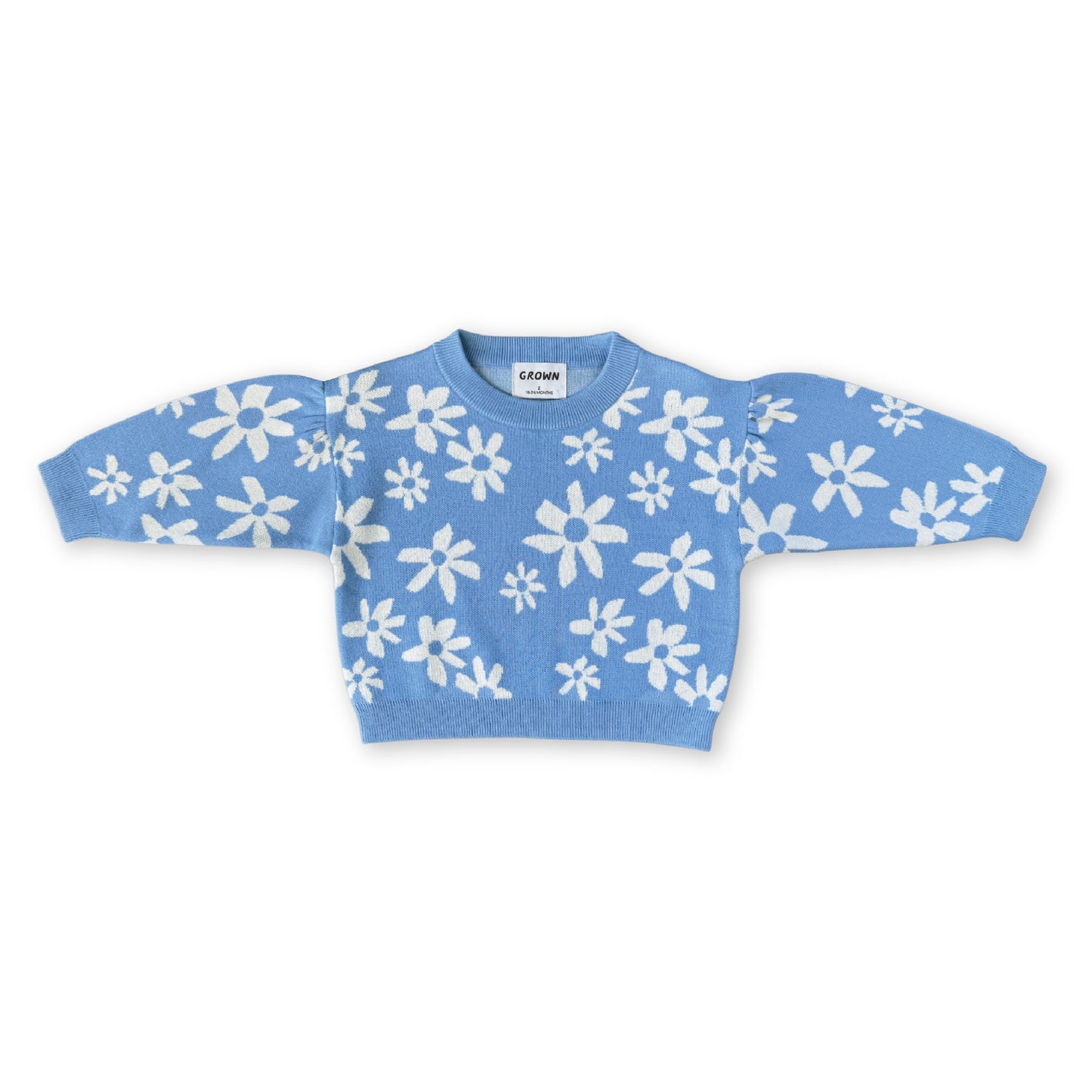 Organic Wild Flower Knit Pull Over