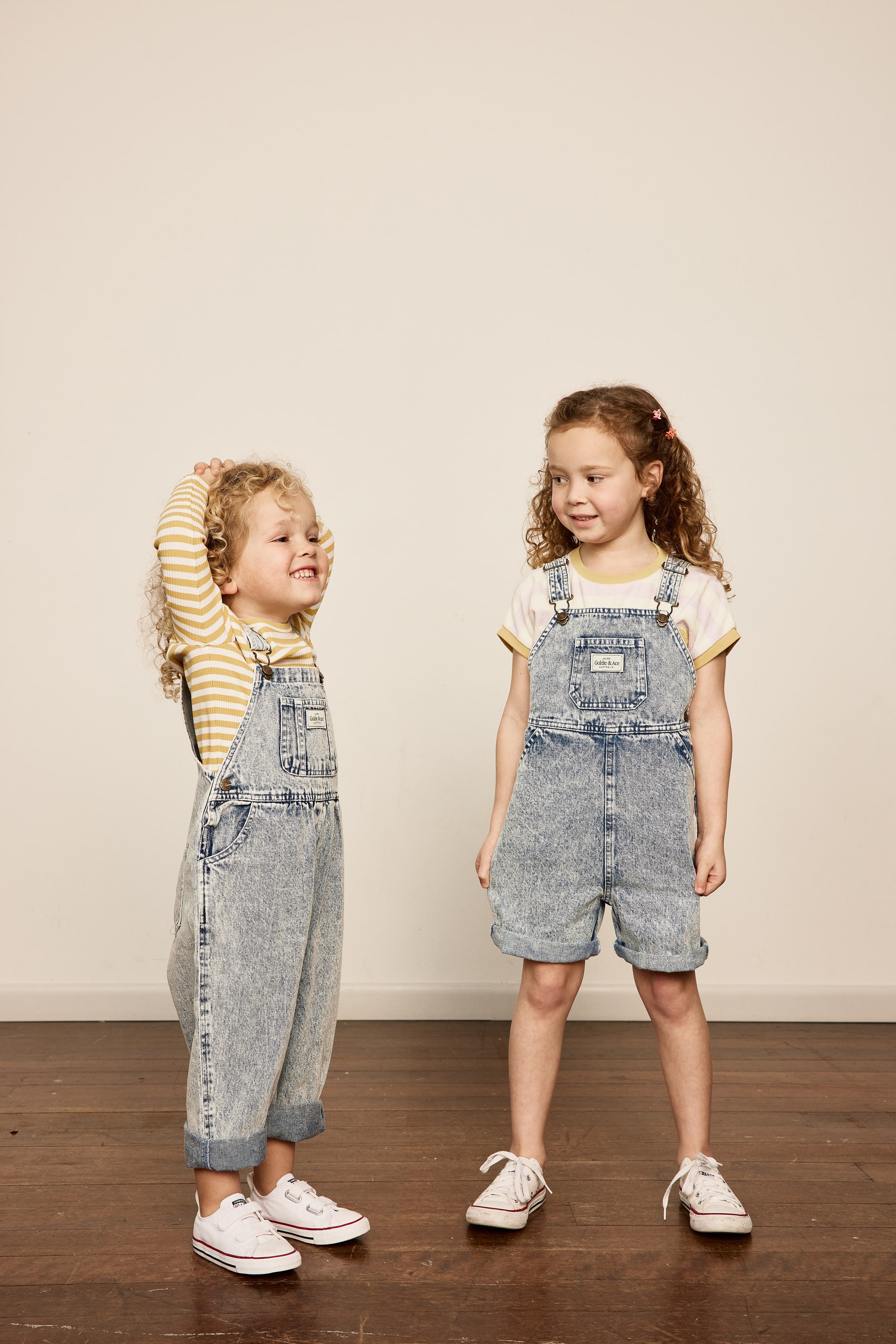 Burton Denim Overalls Vintage Denim Little General Kids