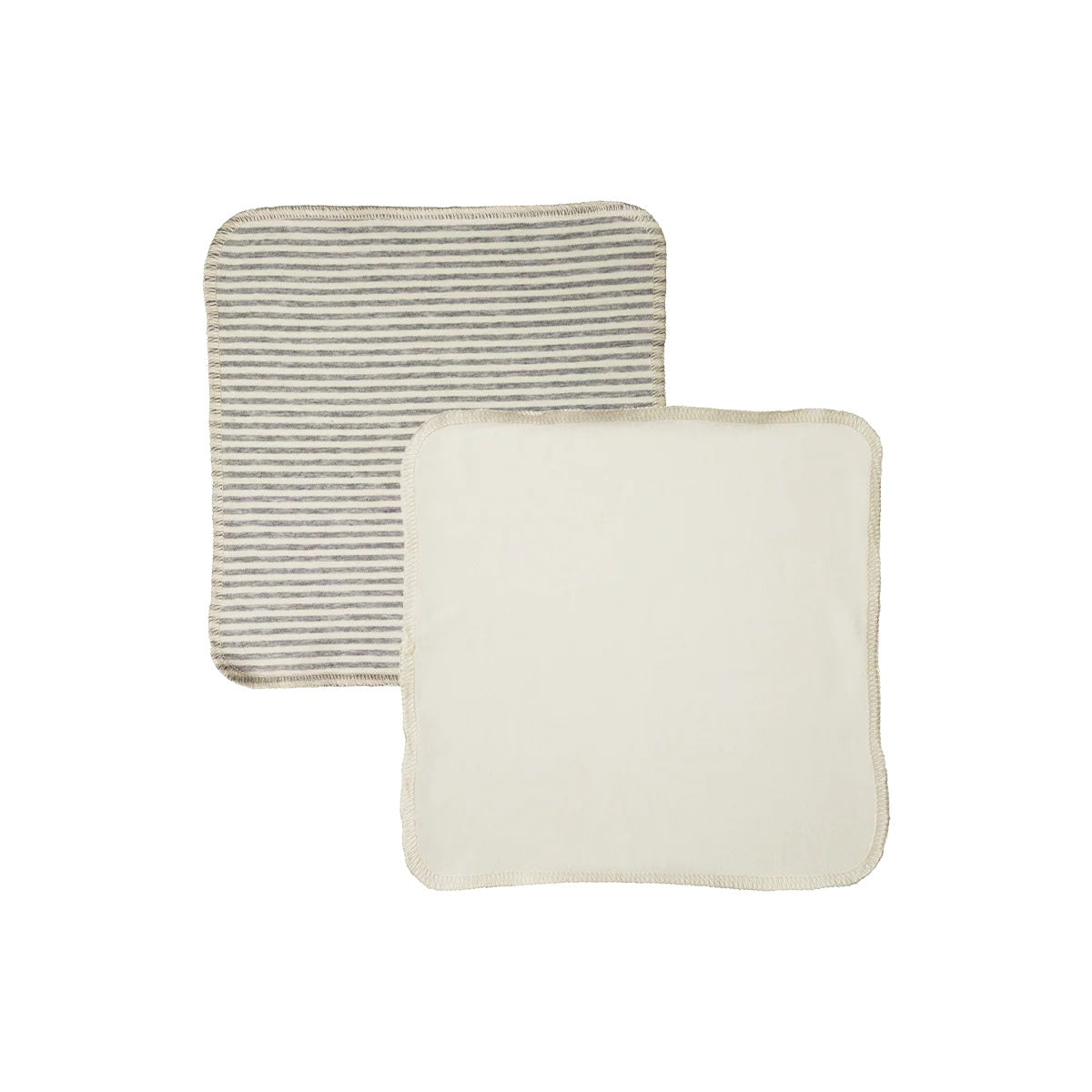 Organic Jersey Face Cloths / 10 Pack