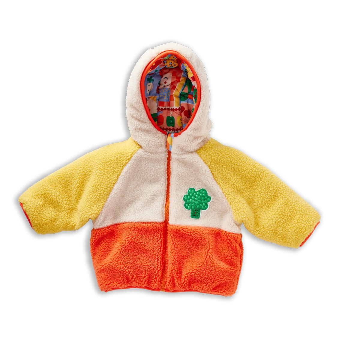Pocket Patch Reversible Kids Puffer Jacket