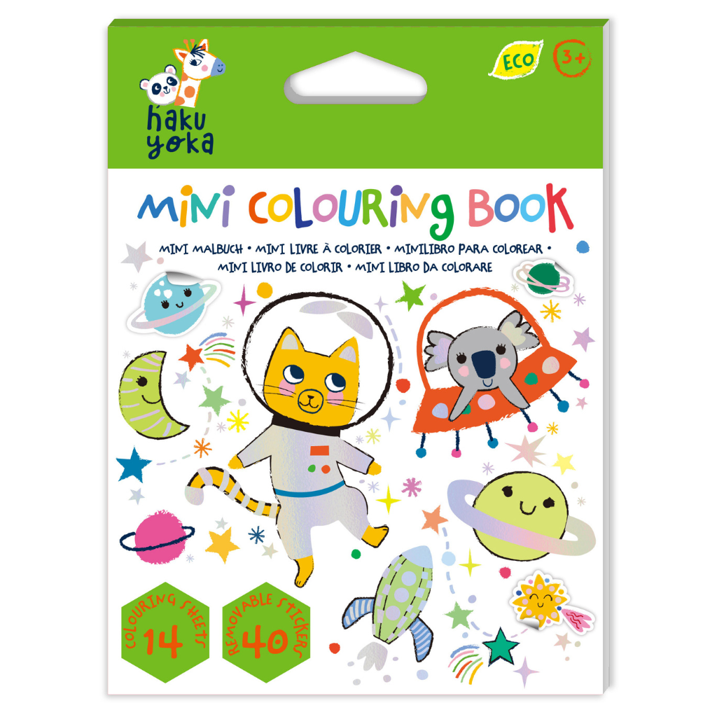 Mini Colouring Book / Space