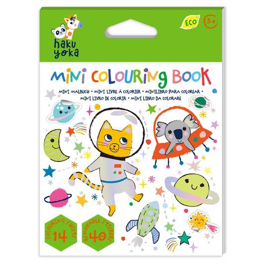 Mini Colouring Book / Space