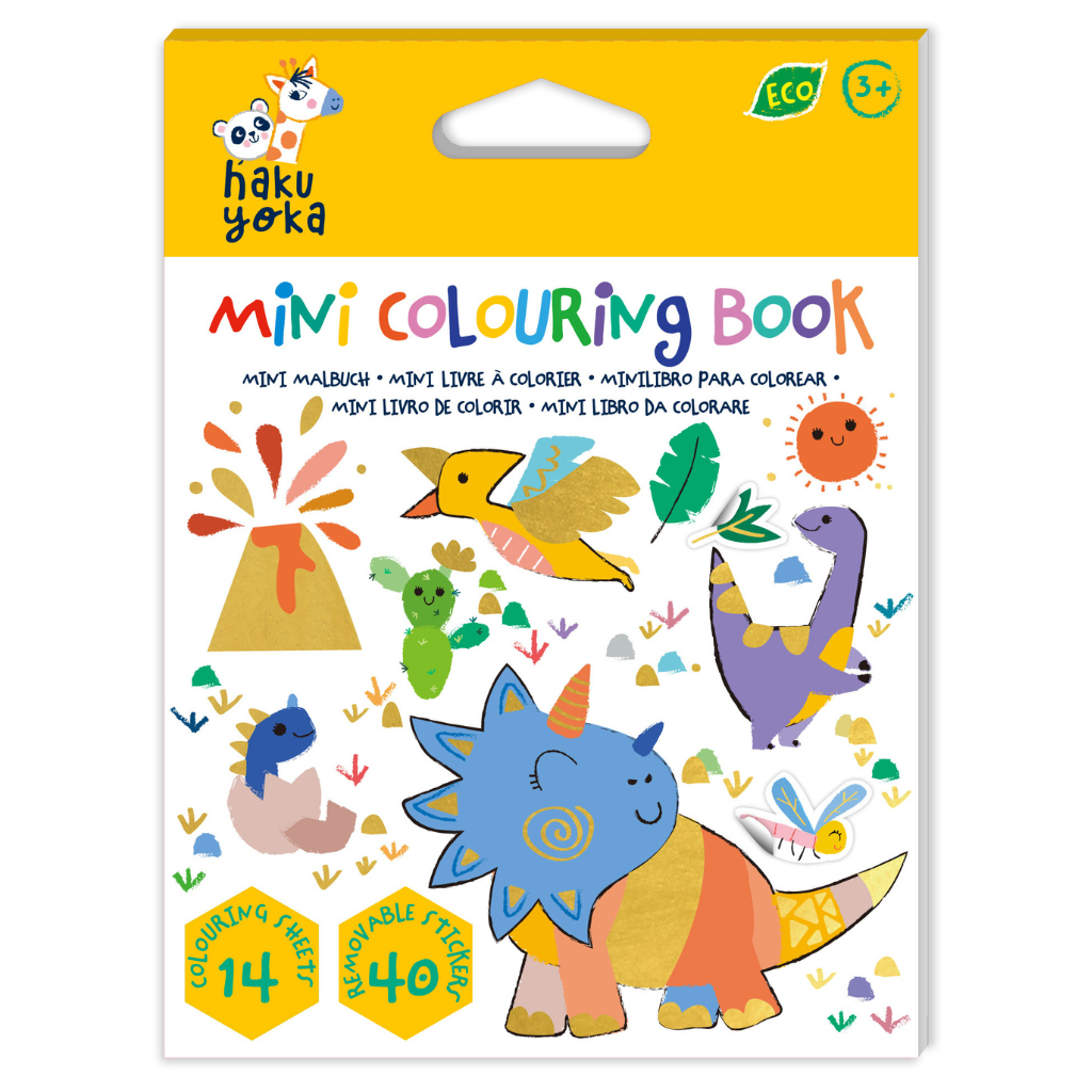 Mini Colouring Book / Dino