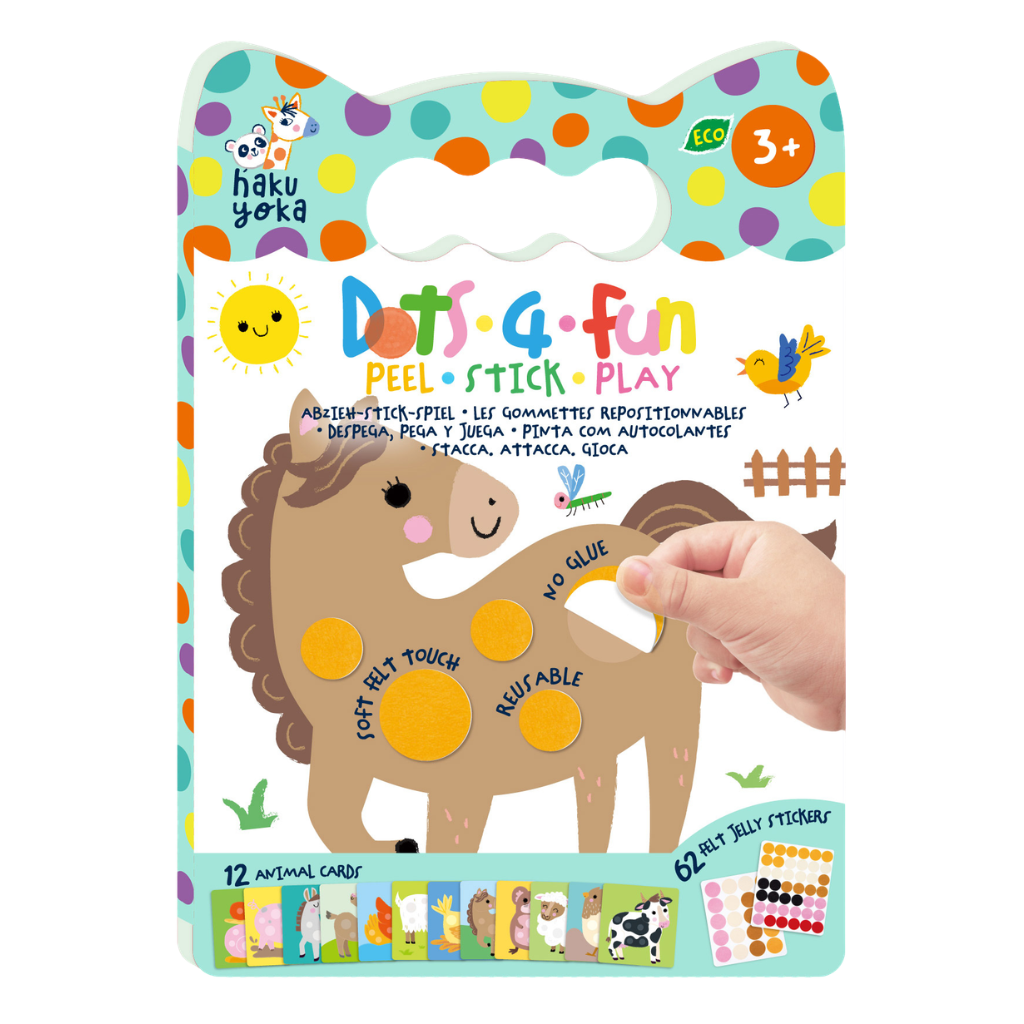 Dots 4 Fun Peel Stick Play / Animals