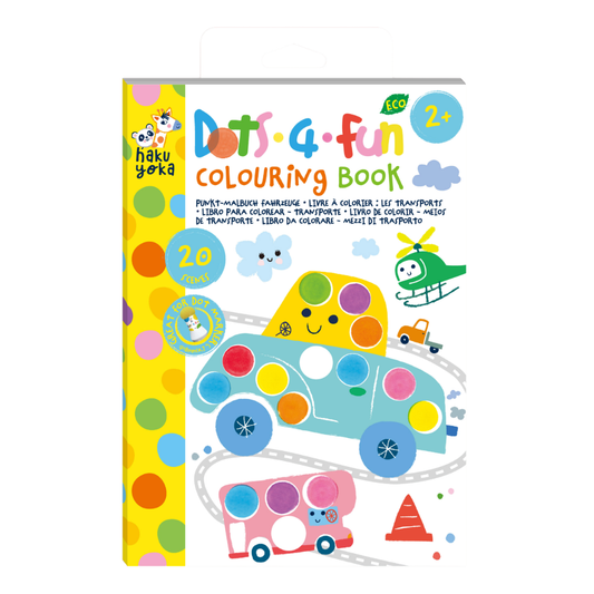 Dots 4 Fun Colouring Book / Transportation