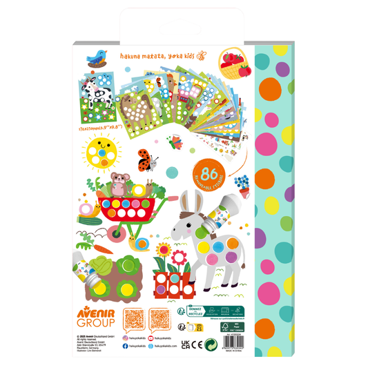 Dots 4 Fun Colouring Book / Farm