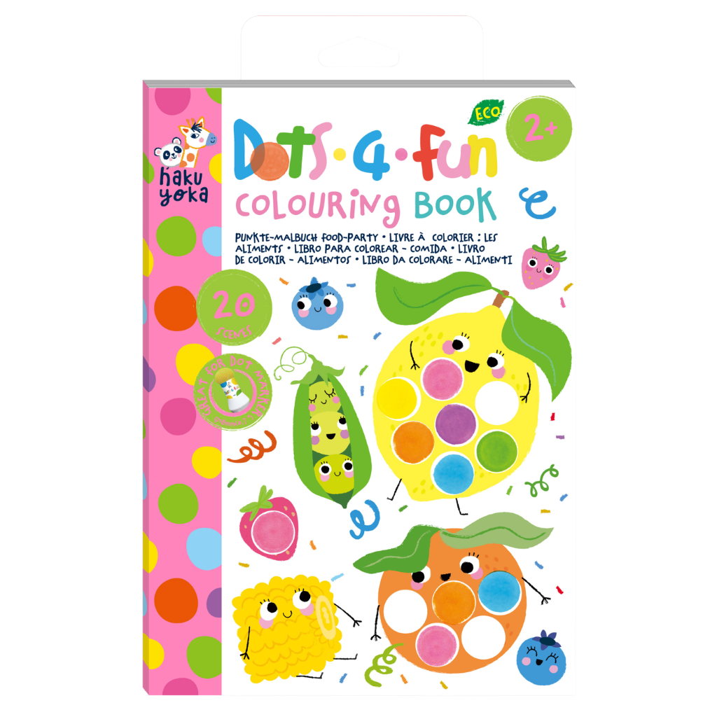 Dots 4 Fun Colouring Book / Food Party