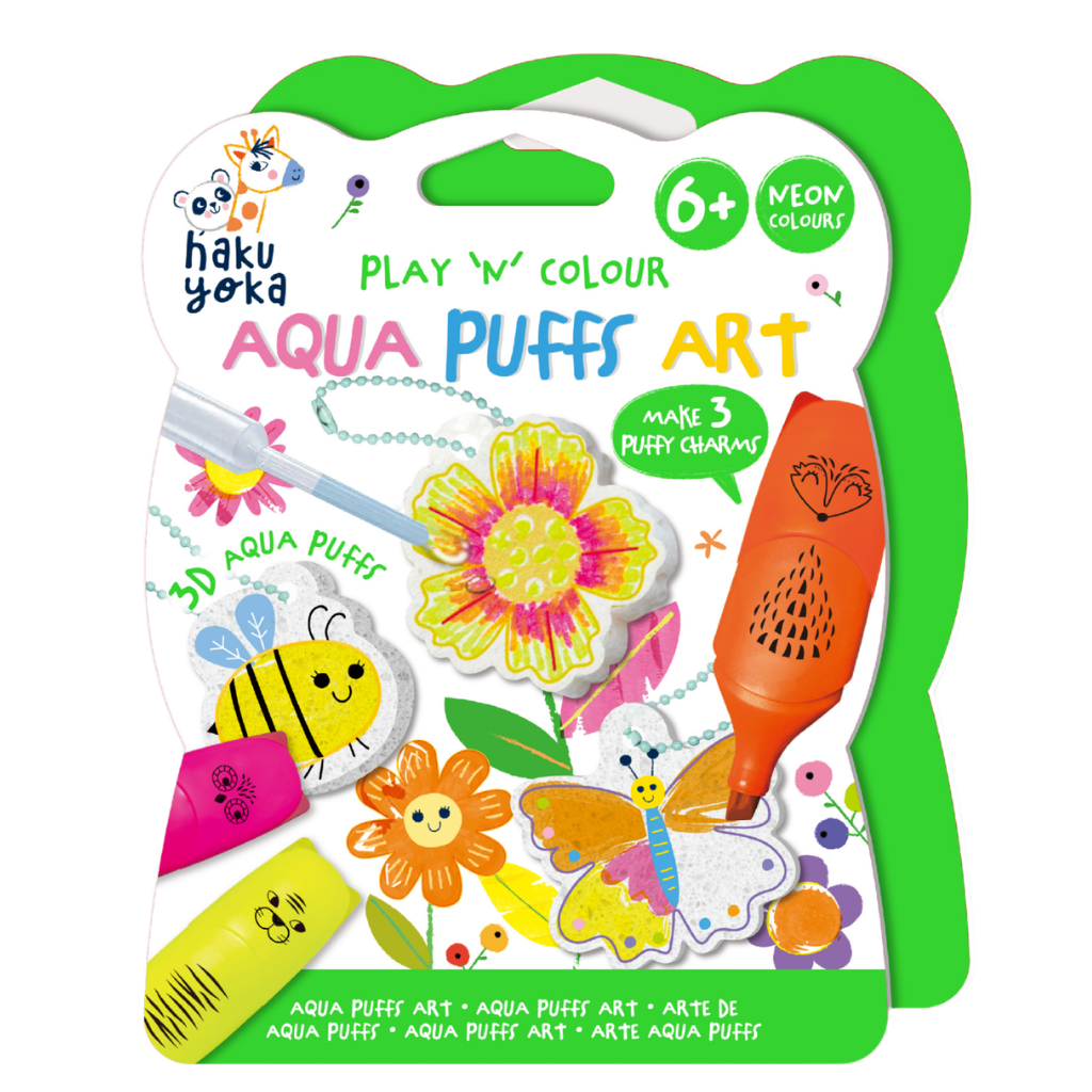 Play 'N' Colour / Garden Aqua Puffs Art