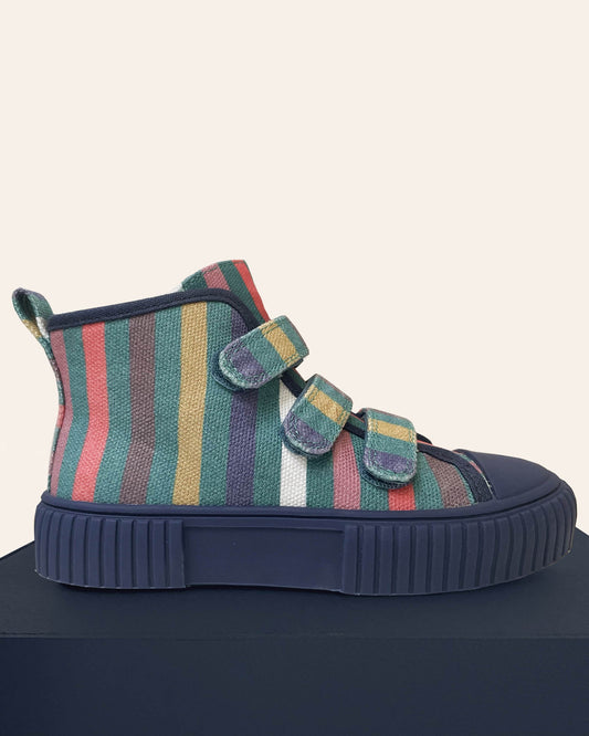 Piccolini x Kip&Co High Top Sneaker / Big Stripe