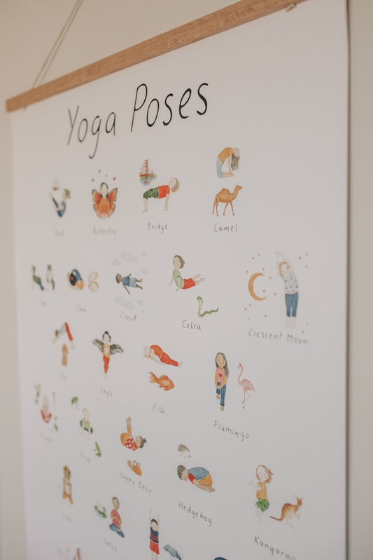 Yoga Poses Poster