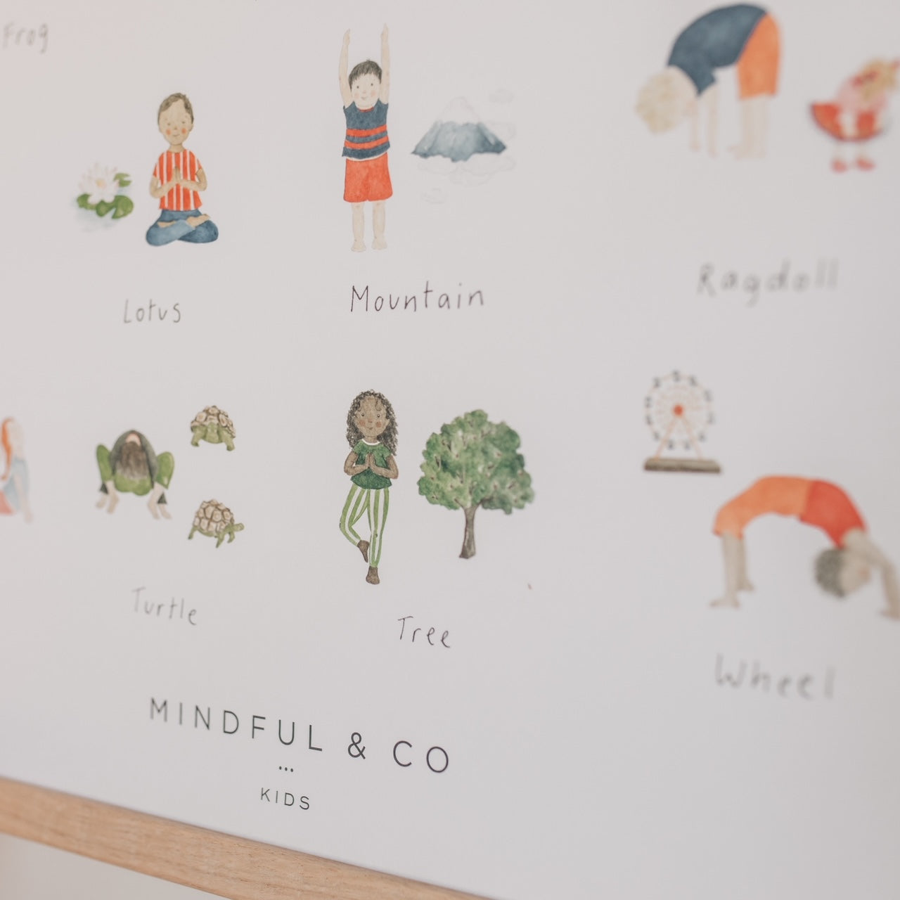 Yoga Poses Poster