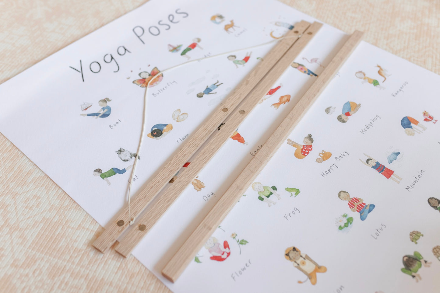 Wooden Poster Frame Hanger 60cm