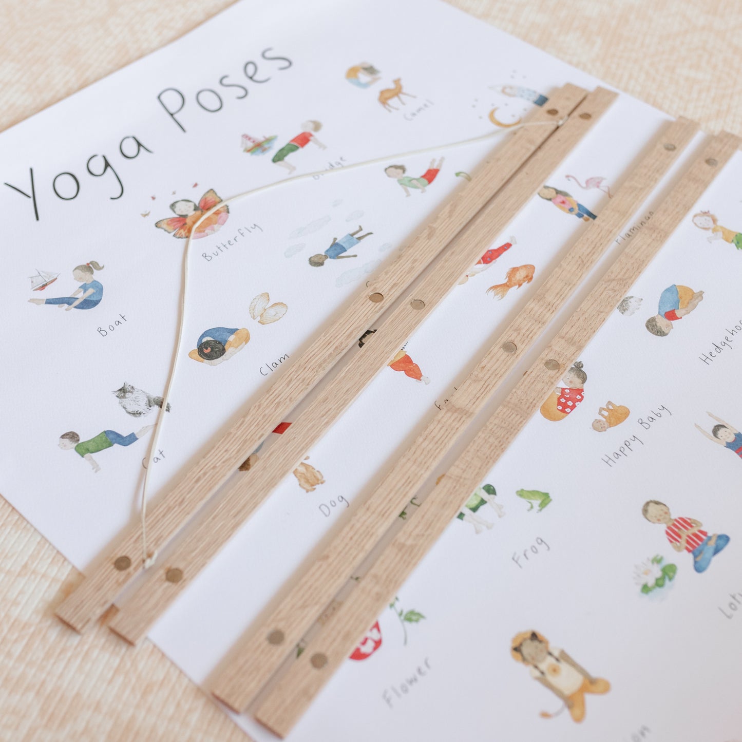 Wooden Poster Frame Hanger 60cm
