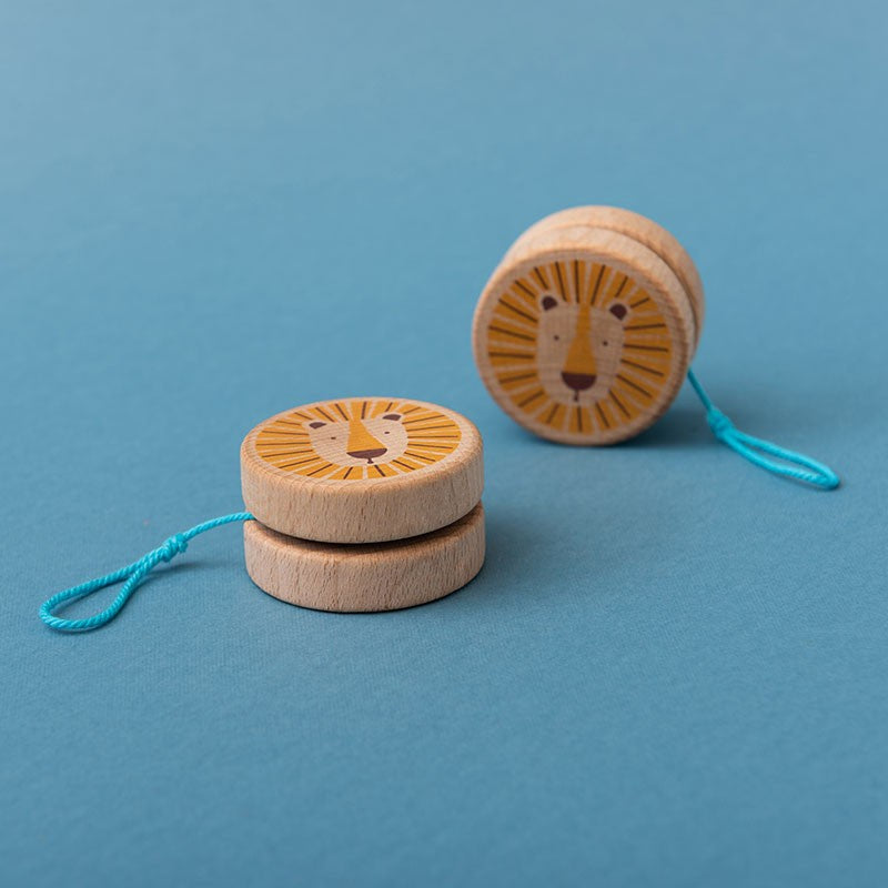 Wooden Yo-Yo / Lion