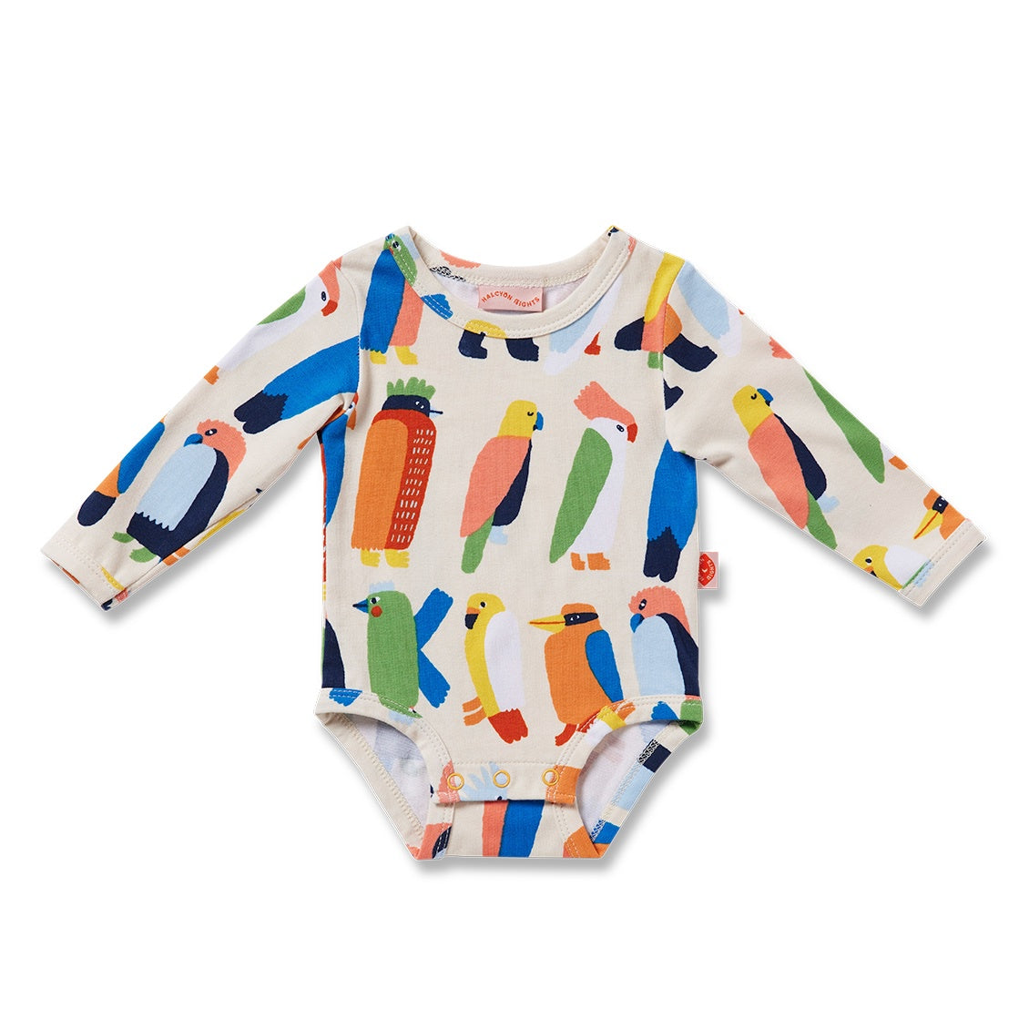 Flamin' Galahs Long Sleeve Bodysuit