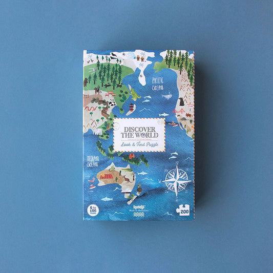 Discover the World 200 Piece Puzzle