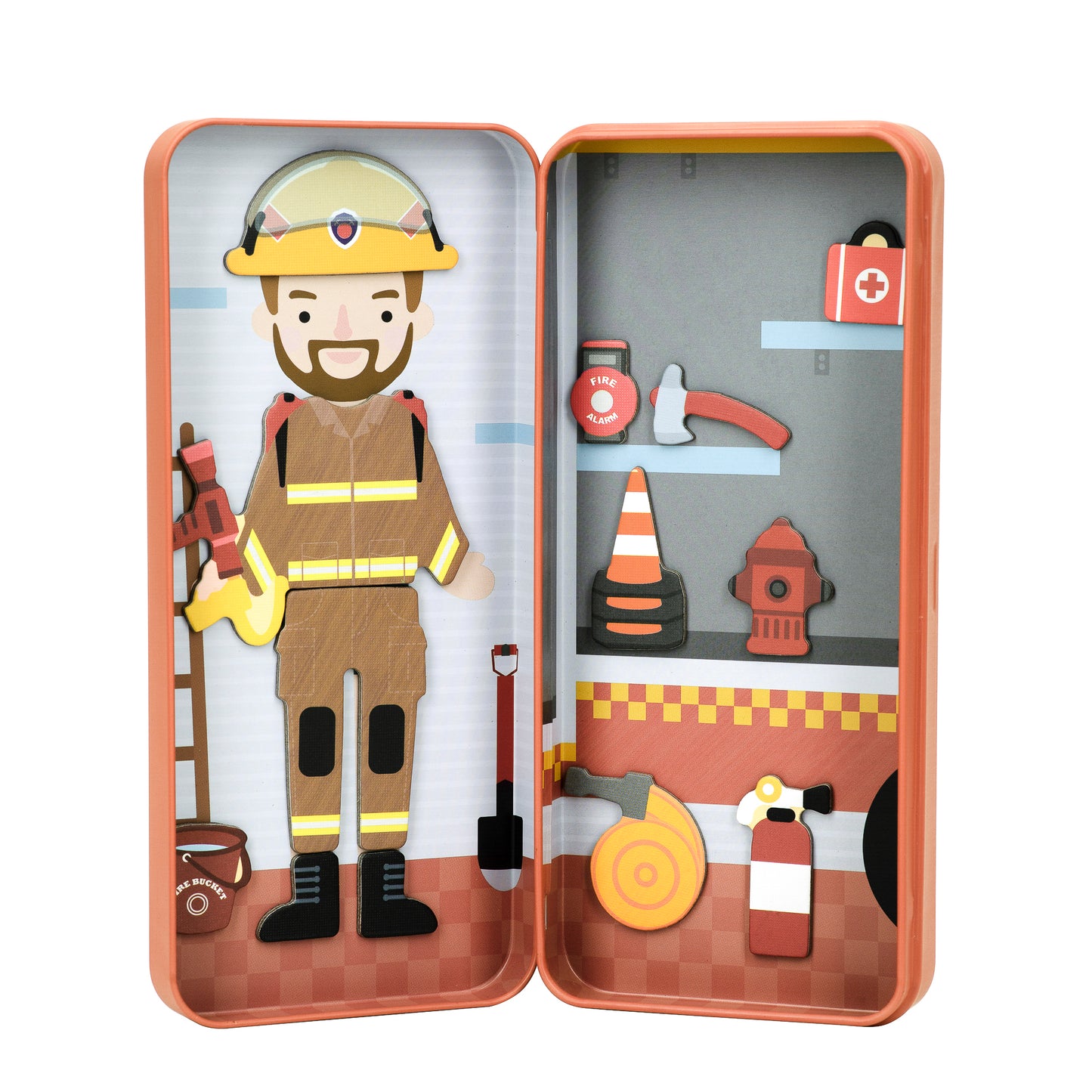 Magnetic Puzzle Box / Firefighter