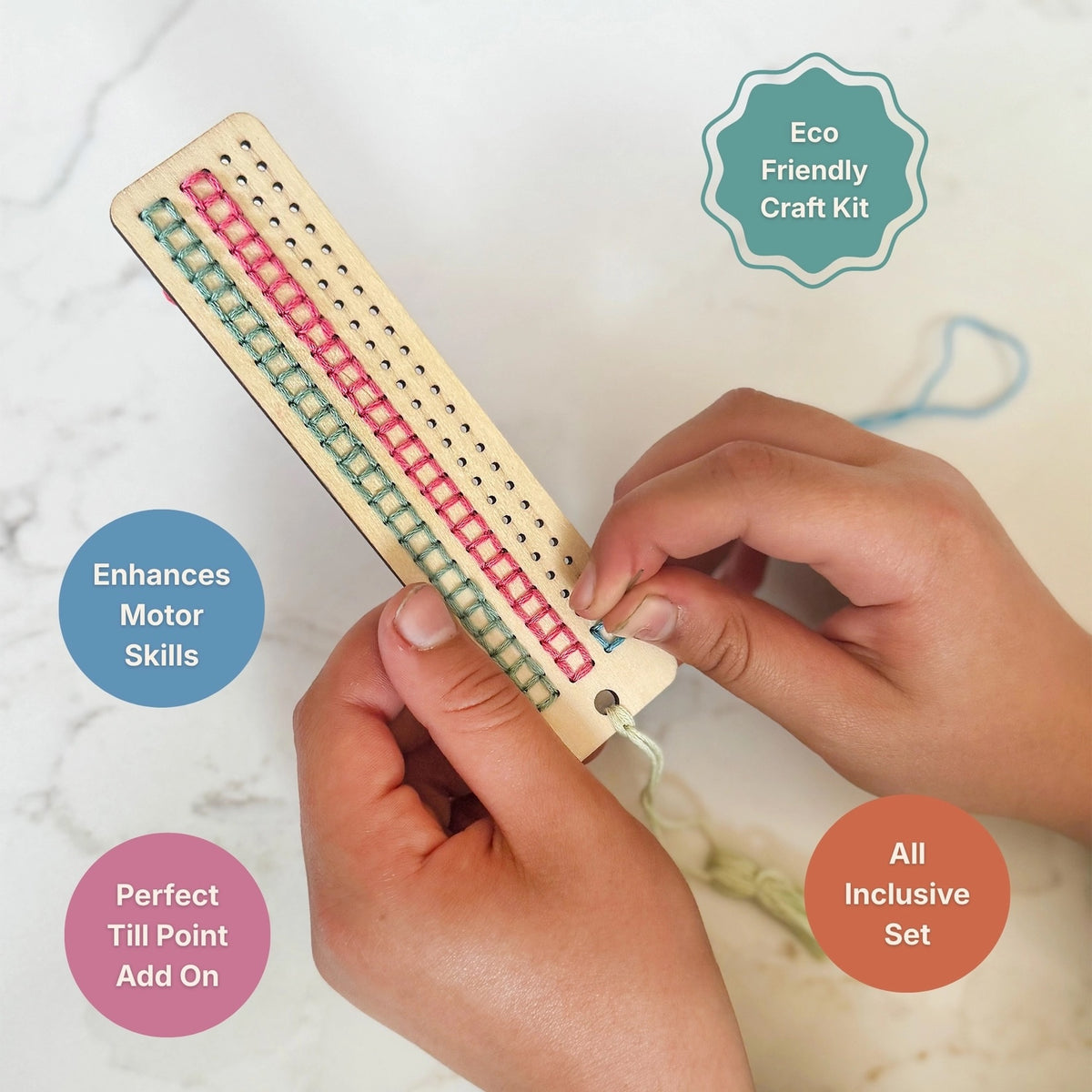 Make Your Own Stitched Tassel Bookmark