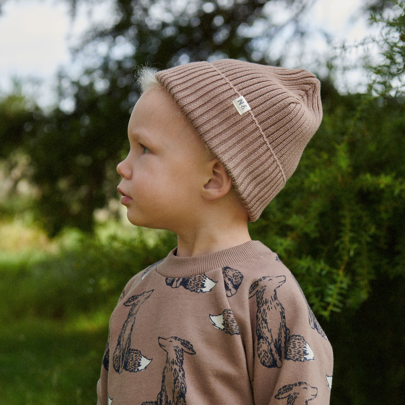 Emerson Sweater / Foxy Cub Print