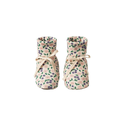 Cotton Booties / Briarwood