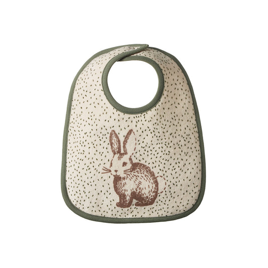 Reversible Bib / Rabbitty Print