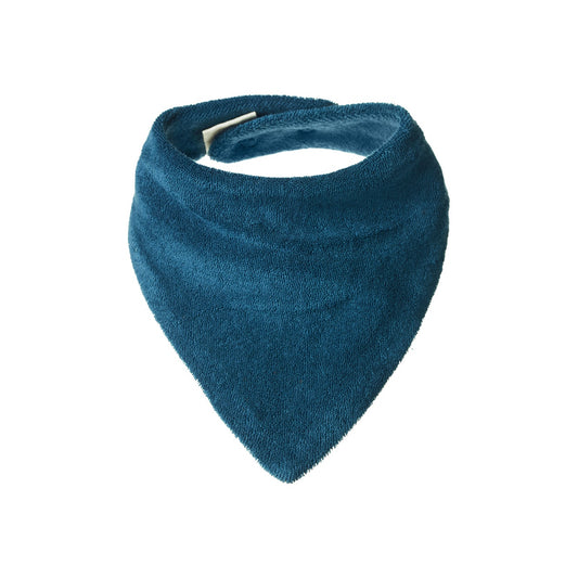 Terry Triangle Bib / Teal