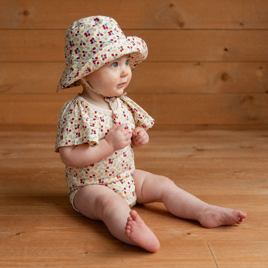Faye Bodysuit / Kitchen Garden Print