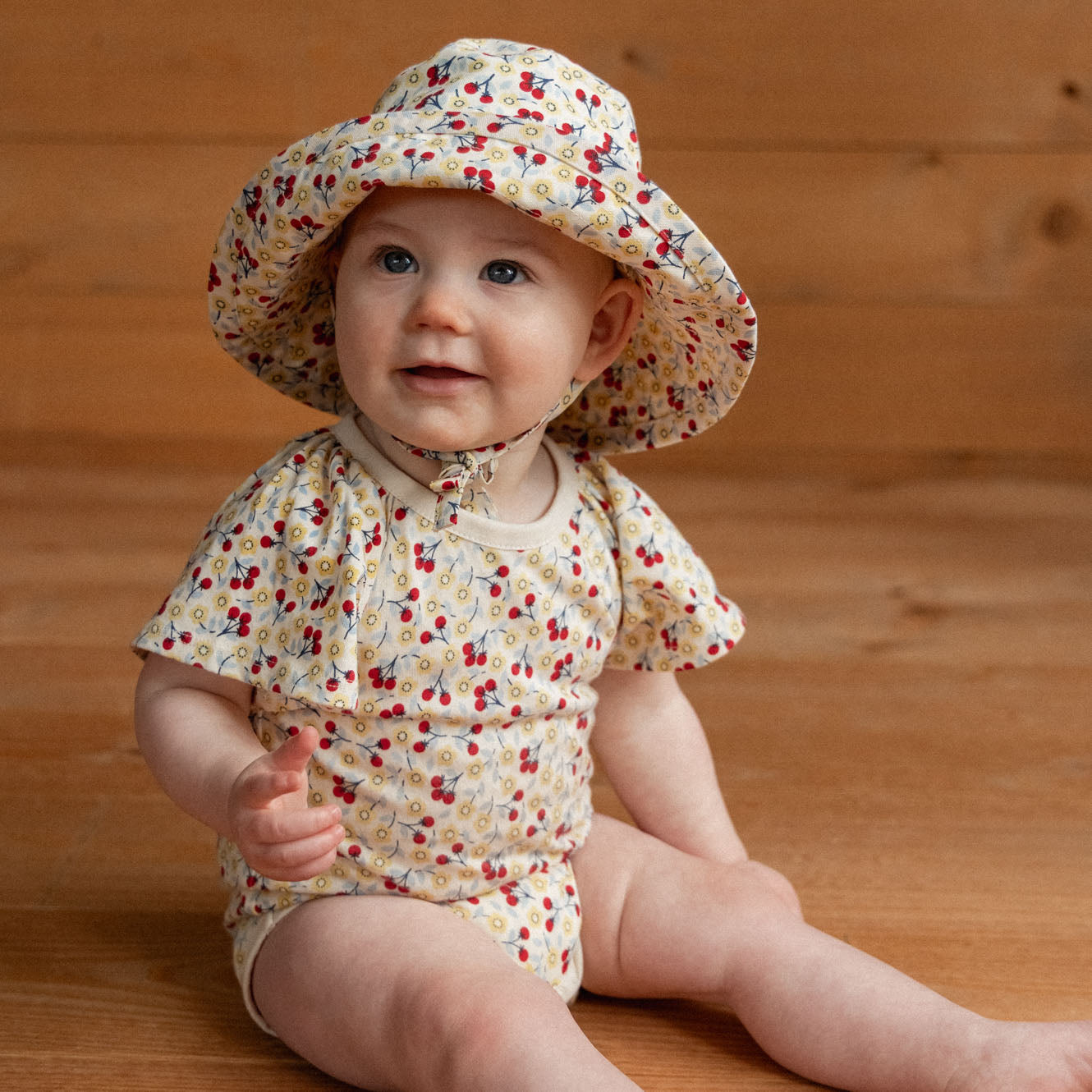 Faye Bodysuit / Kitchen Garden Print