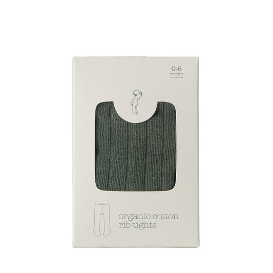 Organic Cotton Tights / Thyme