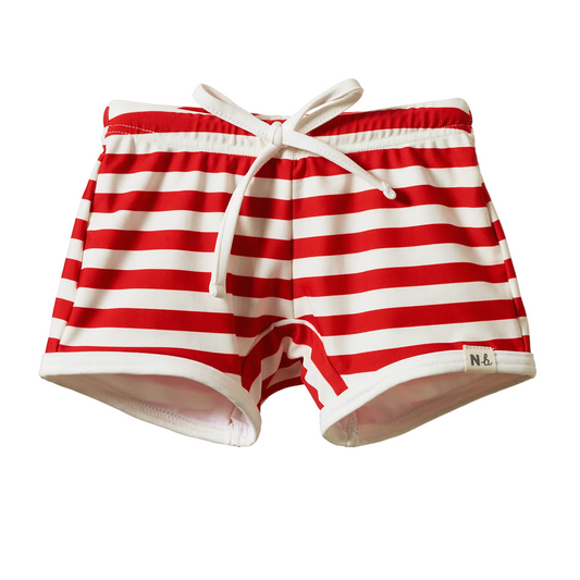 Splash Shorts / Red Sea Stripe
