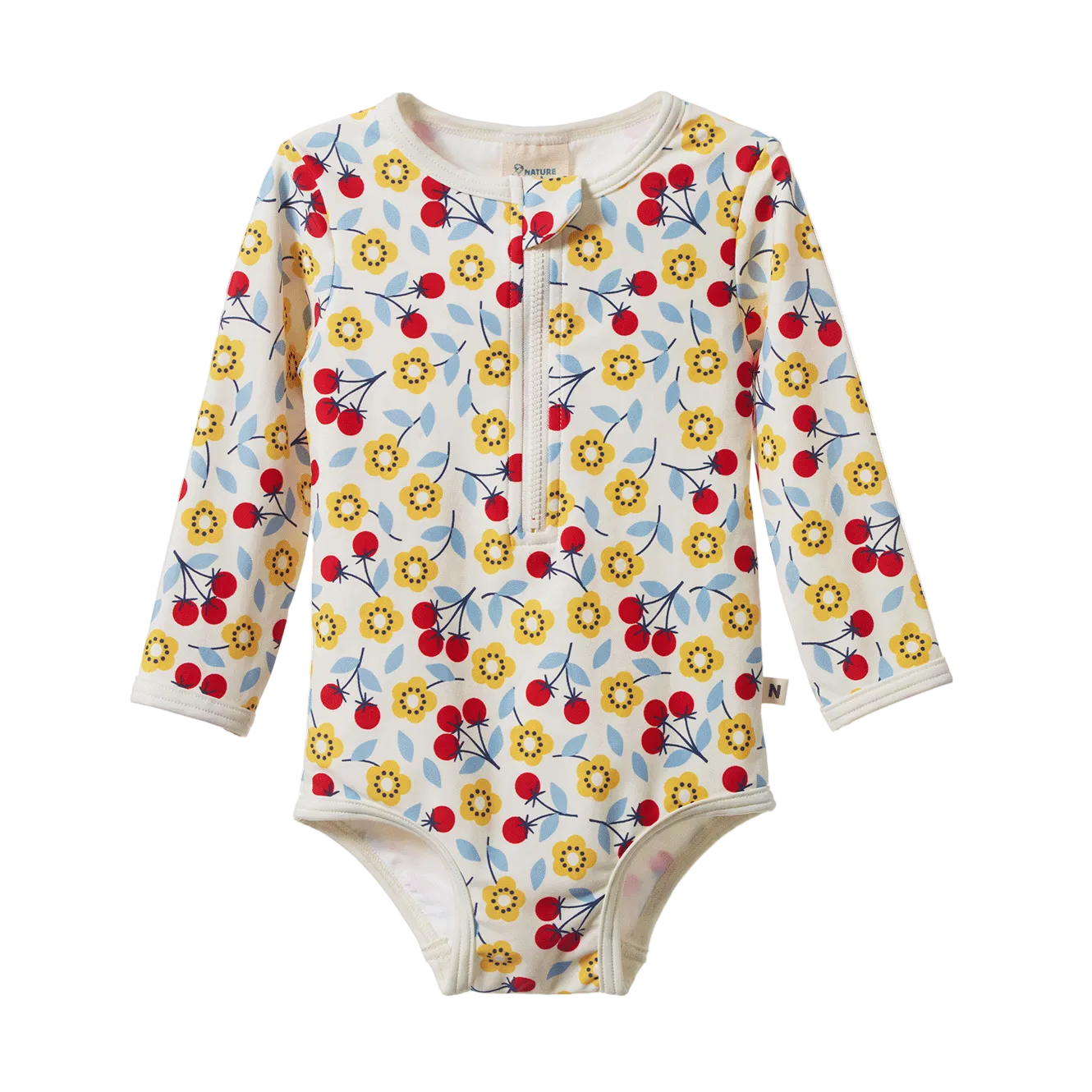 One Piece Bathing Swimsuit / Kitchen Garden Print